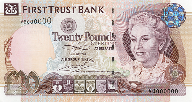 First Trust Bank £20 Note 